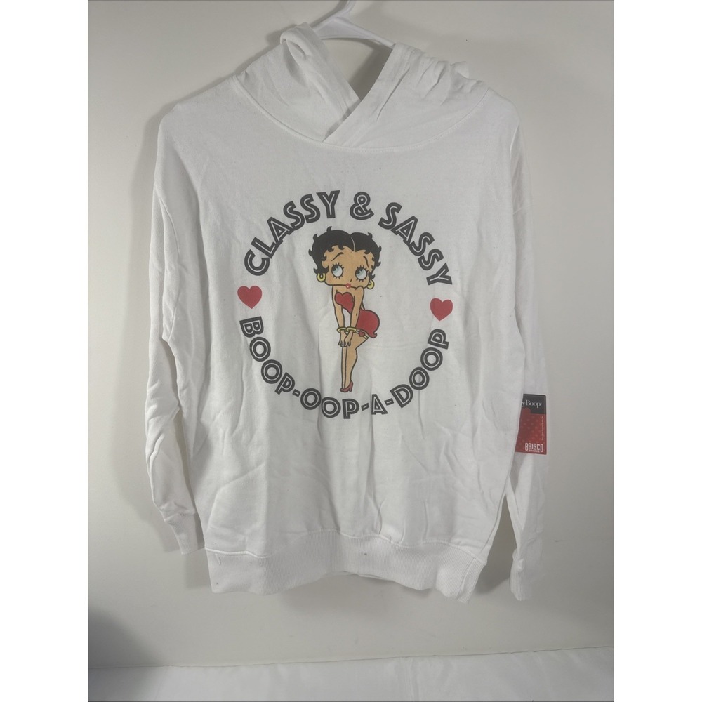 Betty Boop Women's Pullover‎ Hoodie Oversized Small With Classic Betty Boop